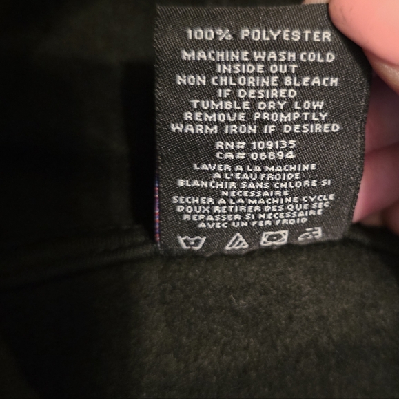 NBA New Chicago Bulls Hoodie Black Red Size L - Picture 11 of 11